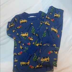 Hanna Andersson Kids Holiday Construction Pajama Set - FLASH SALE - Ships TODAY!
